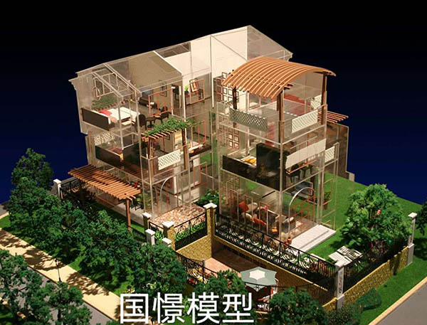 海晏县建筑模型